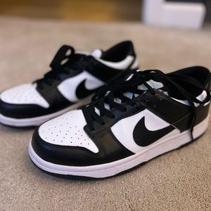 Nike panda black and white